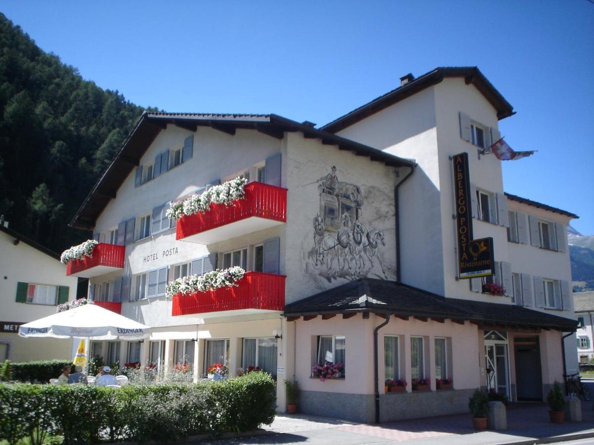 Hotel Posta Poschiavo Eksteriør bilde
